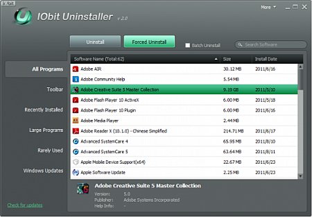 IObit Uninstaller 4.3.0.122 Portable