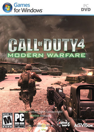 Call Of Duty 4 Modern Warfare v1.7 / MPonly RiP (2011/RUS)