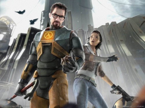 Half-Life 2 полное видео прохождение (частьи 5-10), ep1, ep2 HD DVD [RUS]