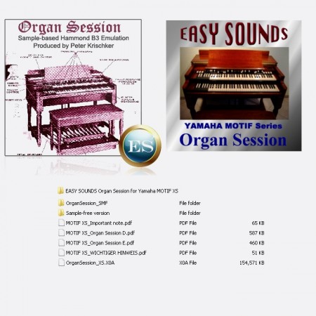 Easy Sound Yamaha Motif Series Organ Session