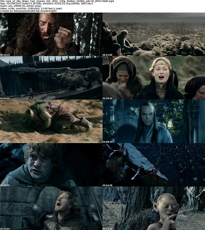 The Lord of the Rings: The Two Towers (2002) BluRay 720p QEBS5 AAC-FASM