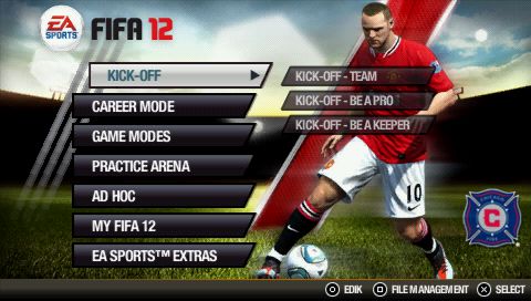 FIFA 12 (2011/ENG/Multi/PSP/Full/Rip)