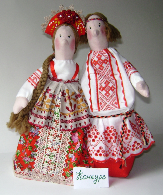 куклы в русском национальном костюме