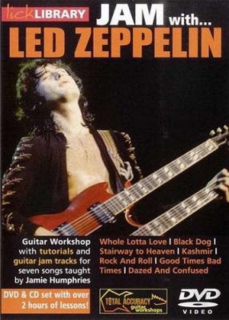 Lick Library Jam with Led Zeppelin DVDRip jam tracks FLAC