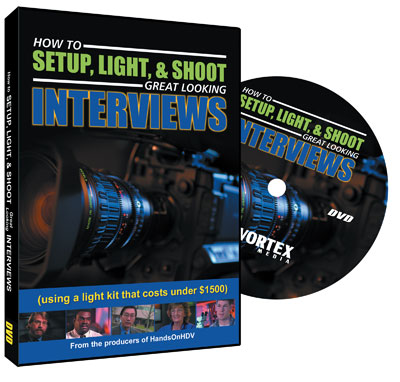 Setup, Light and Shoot Great Looking Interviews [FS] [FJ] [FP]