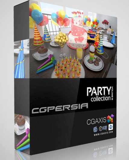 CGAxis Models Vol.13 Party Collection