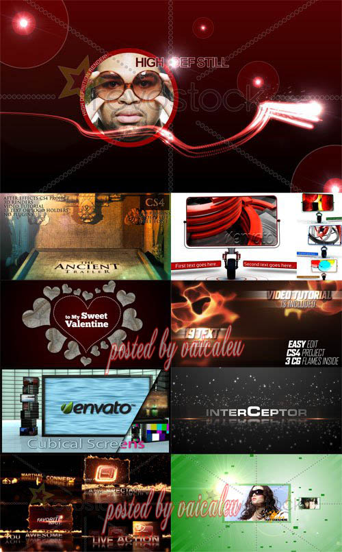 Videohive Projects Pack - Set 11 (3 Gb)