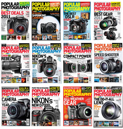 Popular Photography USA - 2011 (Full Year Issues Collection)