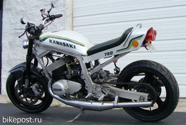 Гибрид Kawasaki H2 и Suzuki GSX-R750