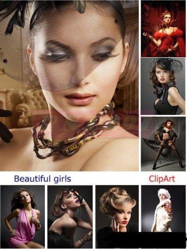 Beautiful girls Clipart - Big colection
