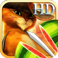 Fruit Ninja: Puss in Boots HD (2011/ENG/HD/iPad)