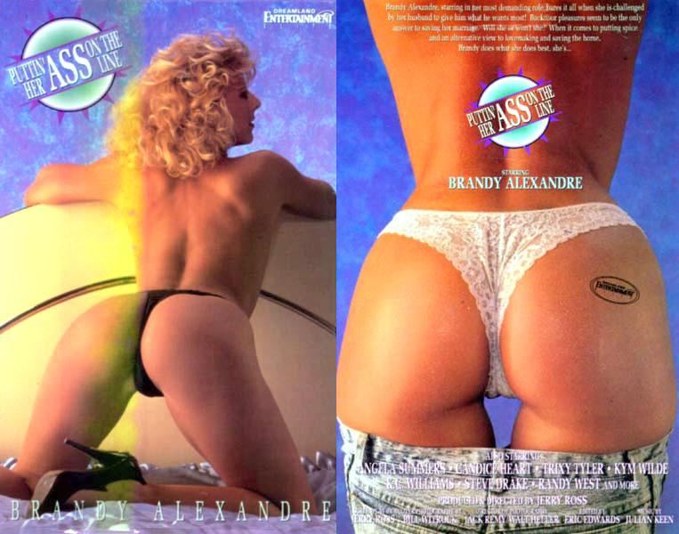 Putting Her Ass on the Line /      (Jerry Ross, Dreamland Entertainment) [1991 ., Feature, DVDRip] Angela Summers, Brandy Alexandre, Carolyn Monroe, K.C. Williams, Kym Wilde, Trixie Tyler