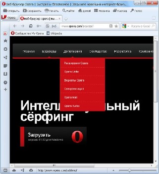 Opera 11.60 Build 1159 +Плагины