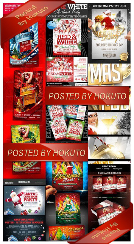 Graphicriver: Christmas and New Year Bundle (Vol.01)