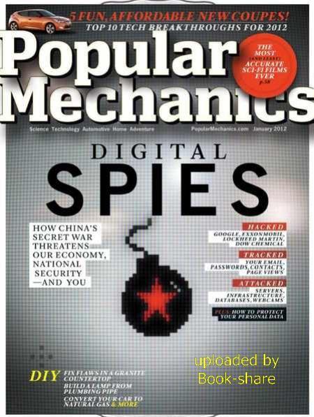 Download Popular Mechanics USA - January 2012 (HQ PDF)