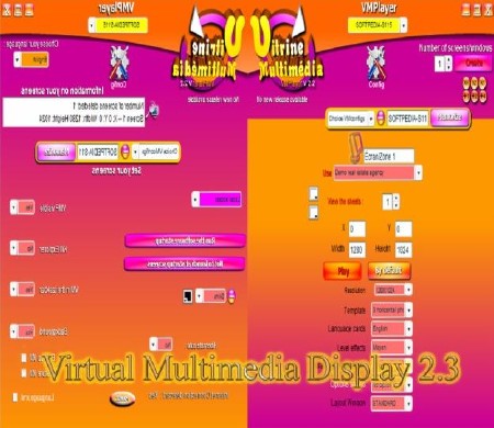 Virtual Multimedia Display 2.3