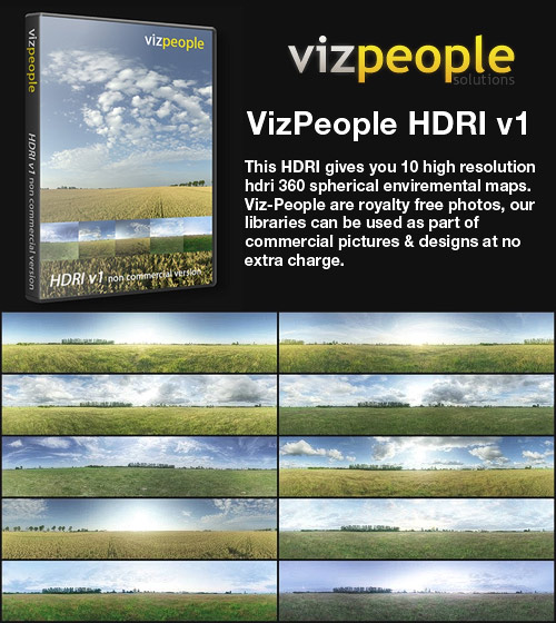 Viz-People HDRI Vol.1