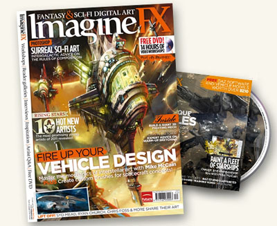 ImaginefX issue 76 with DVD (December 2011)