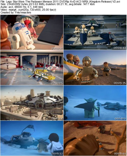 Lego Star Wars-The Padawan Menace 2011 DVDRip XviD AC3 MRX-(Kingdom-Release)