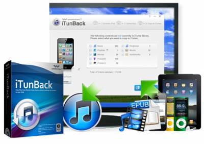 Wondershare iTunBack 1.0.1.0 (2011/Rus) Repack by XeX