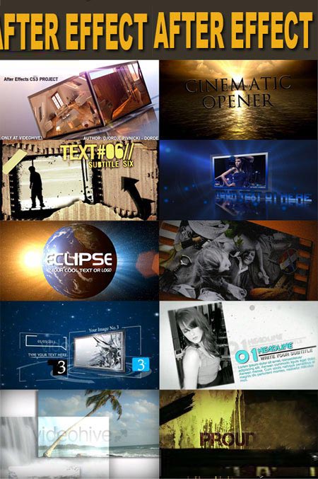 [Footage] 10 New After Effects Project of November 2011 pack 54