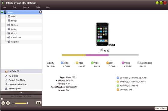 4Media iPhone Max Platinum v5.0.1.1205