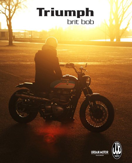 Кастом Brit Bob от JvB-Moto и Urban Moto