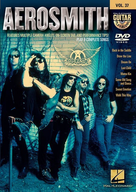 Hal Leonard Guitar Play-Along Aerosmith TUTORiAL DVDR-BX8
