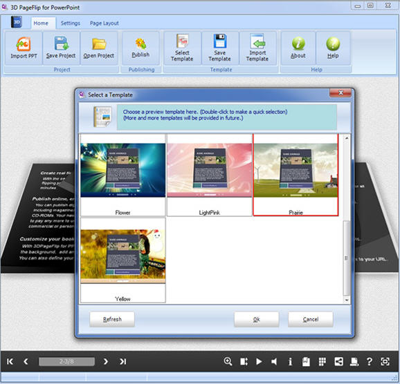 3D PageFlip for PowerPoint v2.0 Portable 