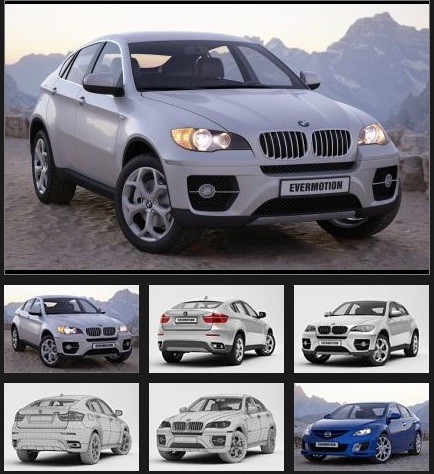 collection Evermotion HD Models Cars Vol. 2