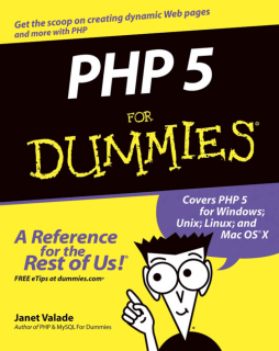 Valade J. - PHP 5 For Dummies [2004, PDF, ENG]