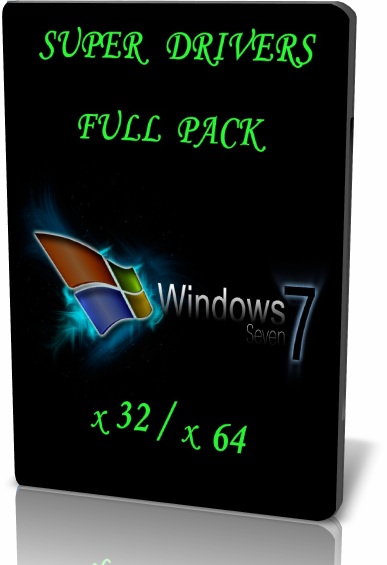 Super Drivers Pack Windows 7 32/64 BIT