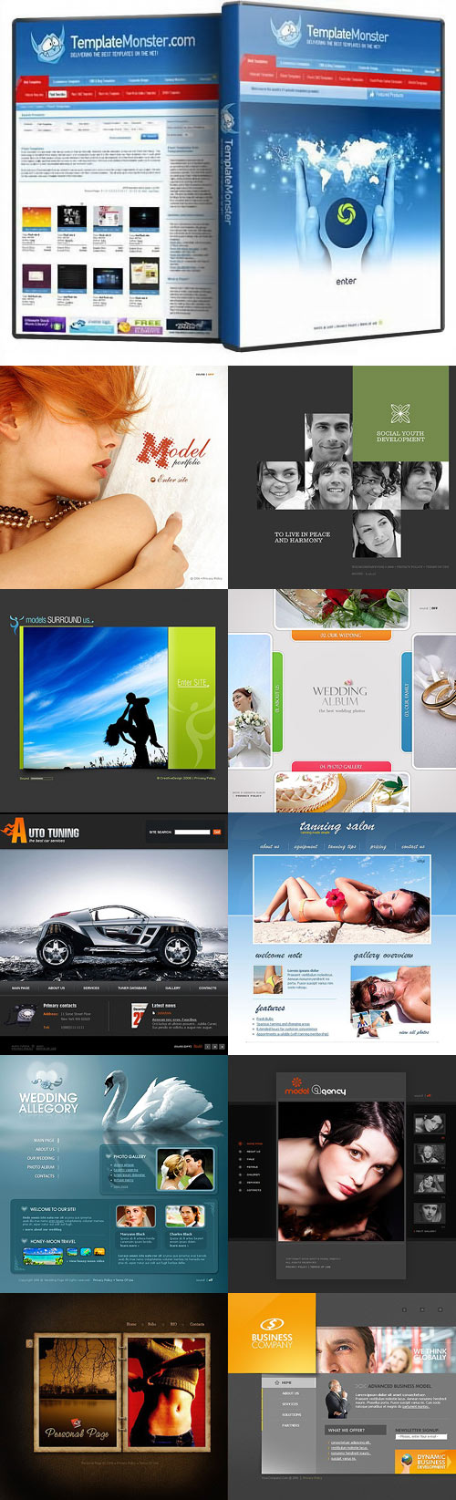 Template Monster Site Collection 12000