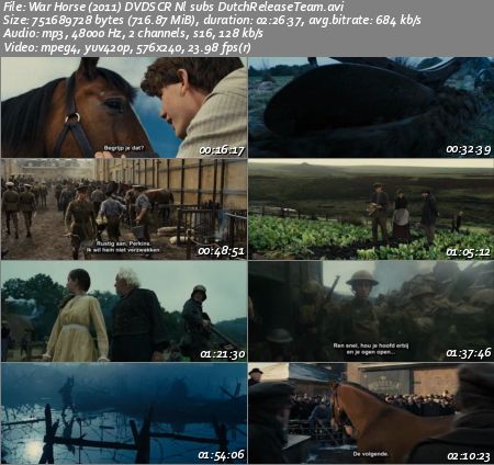 War Horse (2011) DVDRip NL subs DutchReleaseTeam
