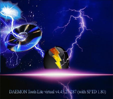 DAEMON Tools Lite virtual v4.45.2.0287 (with SPTD 1.80)