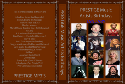 VA - PRESTiGE Music Artists Birthdays (Jan, 2012)