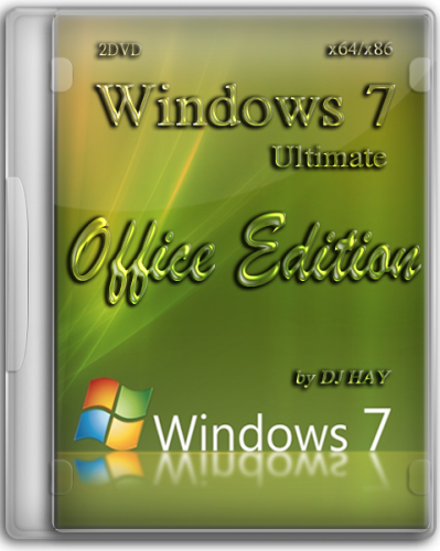 Windows 7 SP1 ULTIMATE OFFICE EDITION 2DVD by DJ HAY 2012