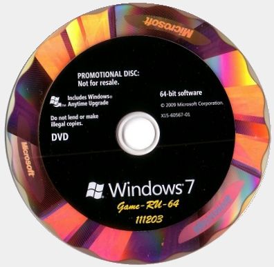 Microsoft Windows 7 Game-RU-64 Lite Update 111203 (31.01.12/RUS)