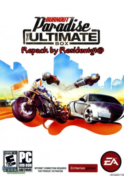Burnout Paradise The Ultimate Box(2009/Full rip/Repack by Residentgt@)