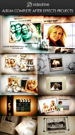 VideoHive After Effects Album Projects - REUPLOAD