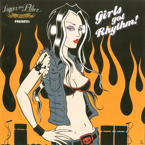 (Classic Rock) VA - Liquor And Poker Music Presents: Girls Got Rhythm - 2006, APE (image+.cue), lossless (Tribute)