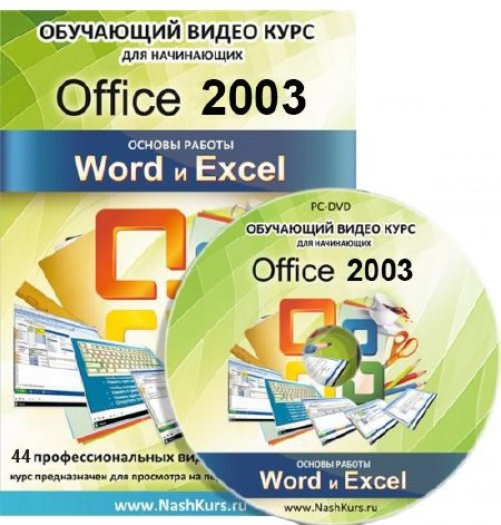 Обучающий Видеокурс: Основы работы - Word и Excel (Office 2003) (2011)