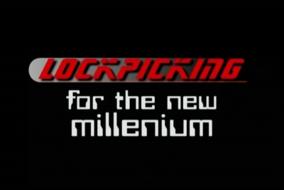 Lockpicking for the New Millenium