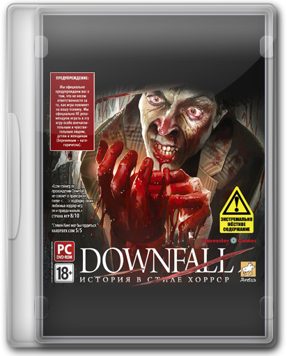 Downfall: История в стиле хоррор / Downfall: A Horror Adventure Game (2010) PC | RePack by KloneB@DGuY