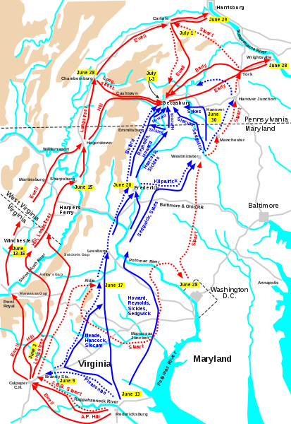 Битва при Геттисбёрге (1-3 июля 1863) 51366cb0591a3d160c7a0b59330b6e73