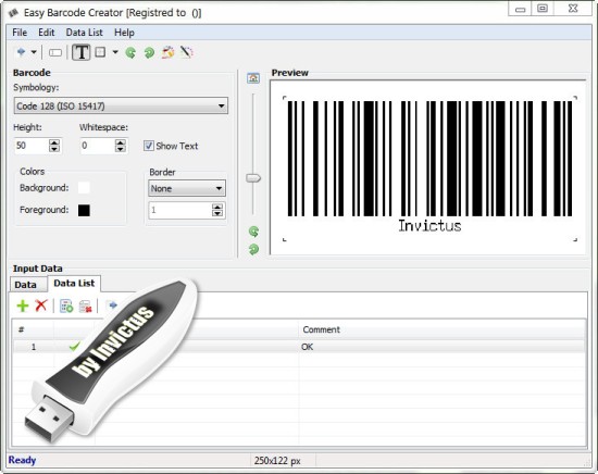 Easy Barcode Creator v2.0.5 Portable