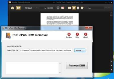 PDF ePub DRM Removal 2.8.0.183
