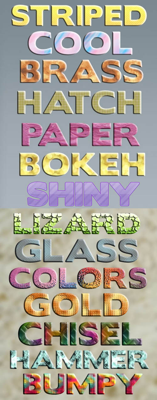 Creative Text Styles for Photoshop