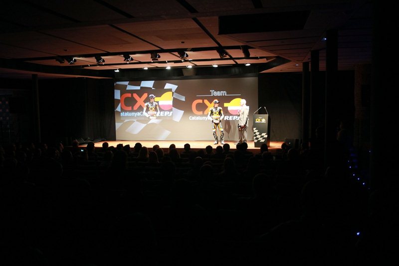 Презентация команды CatalunyaCaixa Repsol Moto2
