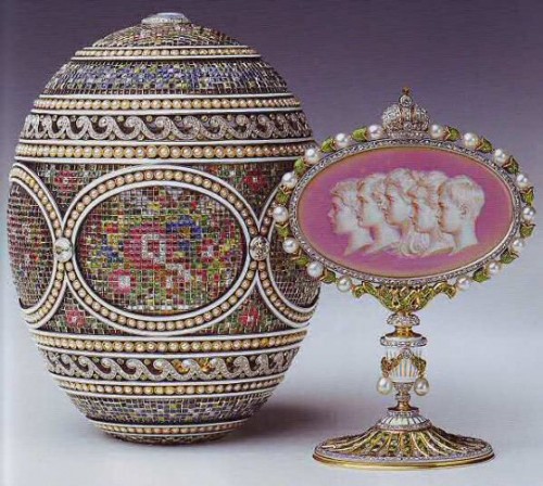 Яйцо Фаберже - Мозаичное